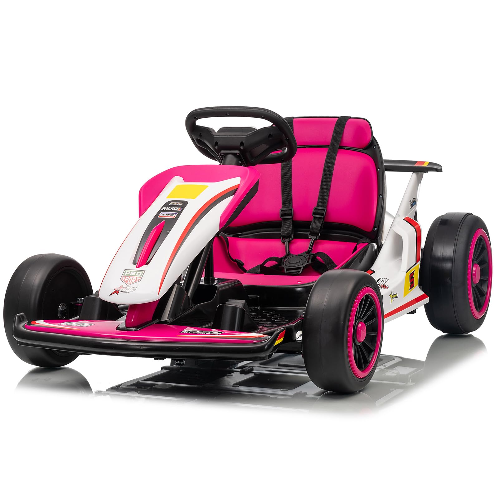 Amazon.com: MUKIDY 24V Kid Go Kart, 7AH Battery Powered Electric